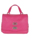 Zanellato Postina S Daily Leather Handbag In Pink