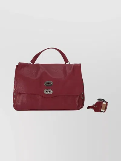 Zanellato Daily Shoulder Bag With Top Handle And Studs