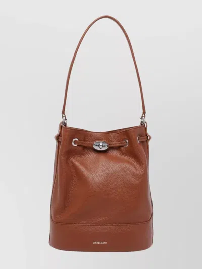 Zanellato Daily Small Cross-body Bag In Brown