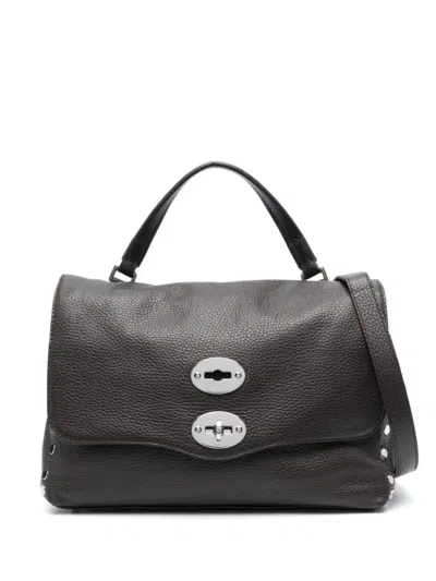 Zanellato Dark Brown Postina Daily Satchel