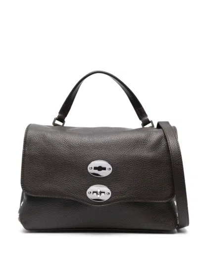 Zanellato Dark Brown Postina Satchel