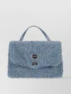 Zanellato Postina Leather Top-handle Tote Bag In Blue