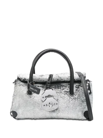 ZANELLATO DOTTA BABY ANNIVERSARY CBI BAG IN SILVER ZANELLATO