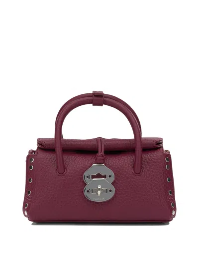 Zanellato "dotta® Baby" Small Handbag In Burgundy