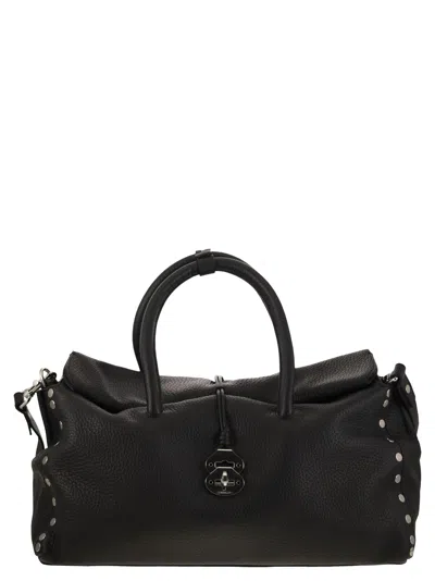 ZANELLATO DOTTA CENTAURO - GRAINED LEATHER BAG XL