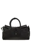 Zanellato Dotta Centauro - Grained Leather Bag Xl In Black