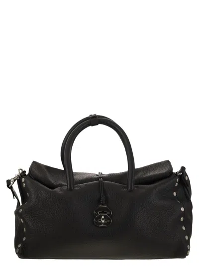 ZANELLATO DOTTA CENTAURO - GRAINED LEATHER BAG XL