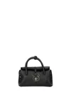 Zanellato Dotta Centauro Baby Leather Handbag In Black