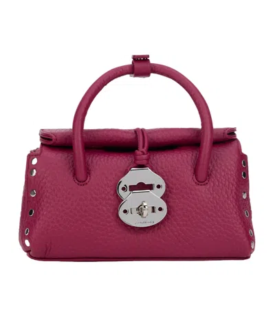 Zanellato Dotta Centauro Baby Top Handle Bag In Red