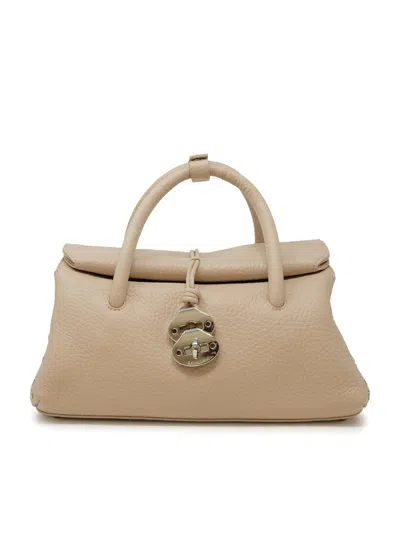 Zanellato Dotta Centauro Leather Handbag In Pink