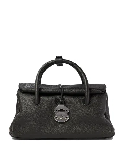 Zanellato Dotta Shoulder Bag In Black