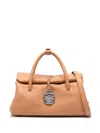 Zanellato Dotta Centauro S Leather Bag In Multi