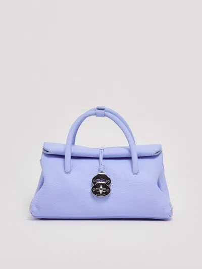 Zanellato Dotta Centauro S Shoulder Bag In Fiordaliso