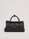 Zanellato Dotta Centauro S Shoulder Bag In Nero