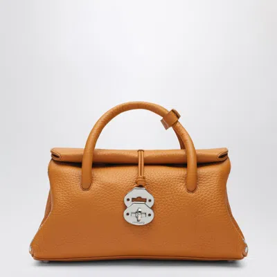 Zanellato Small Dotta Pebbled-leather Tote Bag In Neutral