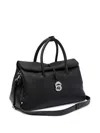 Zanellato Dotta - Grained Leather Bag S In Black