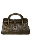 Zanellato Dotta Plisse S Shoulder Bag In Black