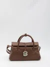 Zanellato Dotta Centauro Small Grained Leather Handbag