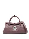 Zanellato Dotta Saeta Small Leather Handbag In Gray