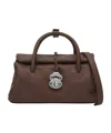 Zanellato Dotta Shoulder Bag In Brown