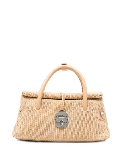 Zanellato Dotta Top-handle Tote Bag In Neutral