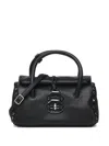 Zanellato Small Leather Tote Bag Studs In Black