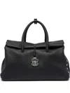 Zanellato Dotta Weekend Tote Bag In Black