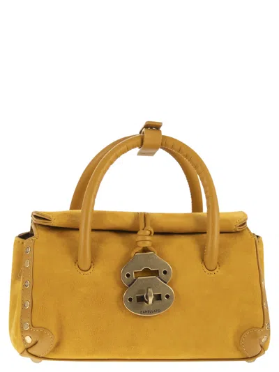 Zanellato Dotta Zashmere Baby Leather Bag In Nude