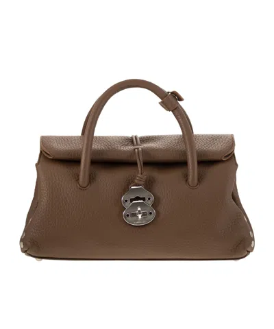 ZANELLATO DOUBLE HANDLE SHOULDER BAG