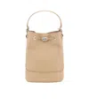 Zanellato Monda Twist-lock Bucket Bag In Nude