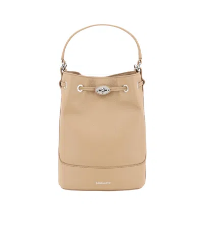 ZANELLATO ZANELLATO MONDA TWIST-LOCK BUCKET BAG