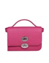 Zanellato Ella Cachemire Blandine Handbag In Fuchsia Color Leather In Fuchsia