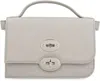 Zanellato Ella Leather Handbag In Grey