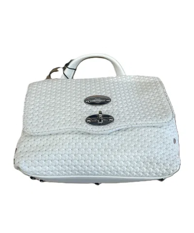 Zanellato Flap Shoulder Bag In Gray