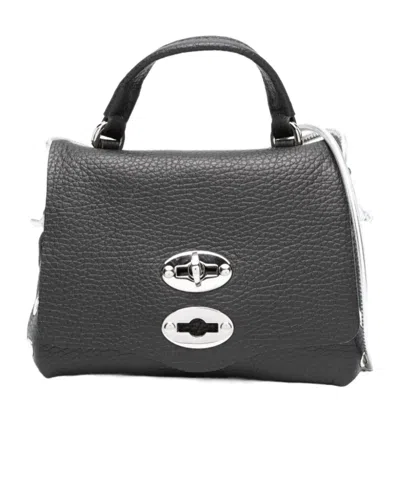 Zanellato Flip Shoulder Bag In Black