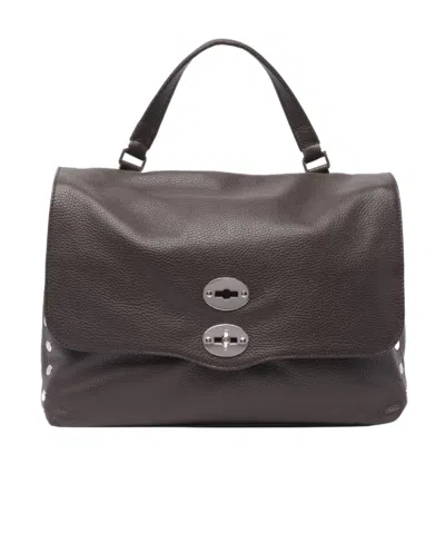 Zanellato Flip Shoulder Bag In Black