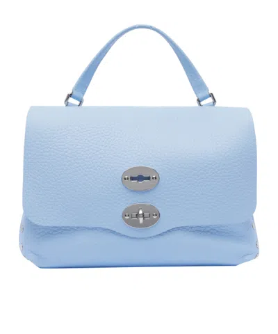 Zanellato Flip Shoulder Bag In Blue