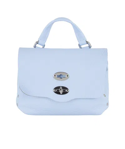 Zanellato Flip Shoulder Bag In Blue