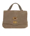 Zanellato Flip Shoulder Bag In Brown