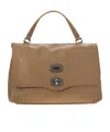 Zanellato Flip Shoulder Bag In Brown