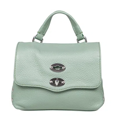 Zanellato Flip Shoulder Bag In Green