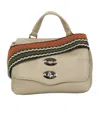 Zanellato Flip Shoulder Bag In Nude