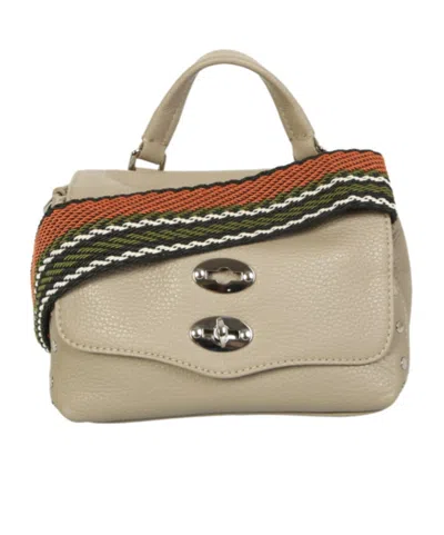 Zanellato Flip Shoulder Bag In Nude