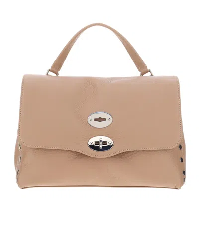 Zanellato Flip Shoulder Bag In Nude