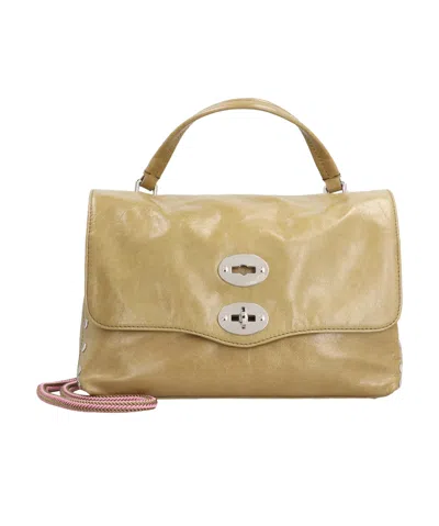 Zanellato Flip Shoulder Bag In Nude