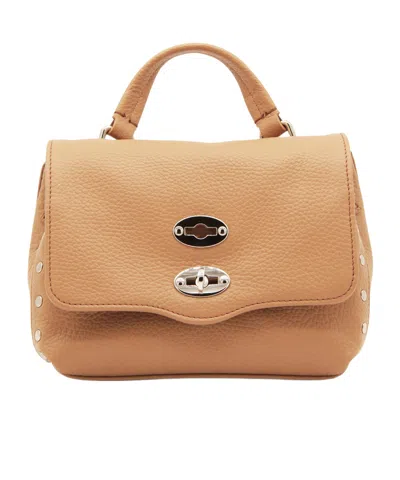Zanellato Flip Shoulder Bag In Nude
