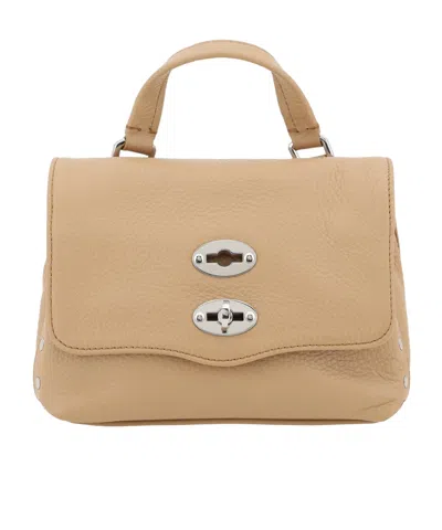 Zanellato Flip Shoulder Bag In Nude