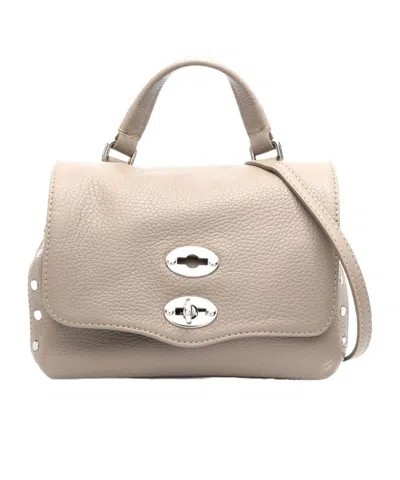 Zanellato Flip Shoulder Bag In Nude