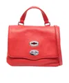 Zanellato Flip Shoulder Bag In Red