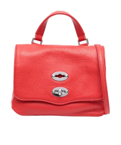 Zanellato Flip Shoulder Bag In Red